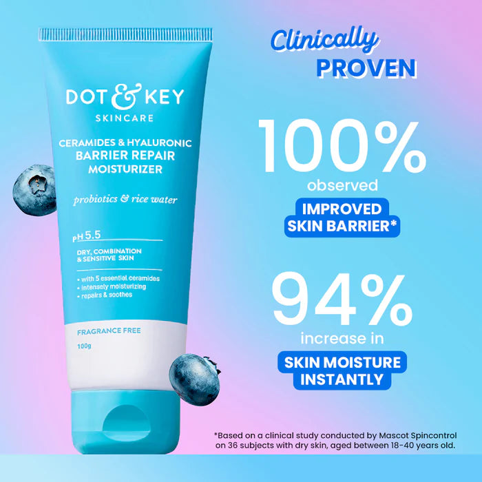Dot & Key Barrier Repair Moisturizer with Hyaluronic Acid & Ceramides 175g