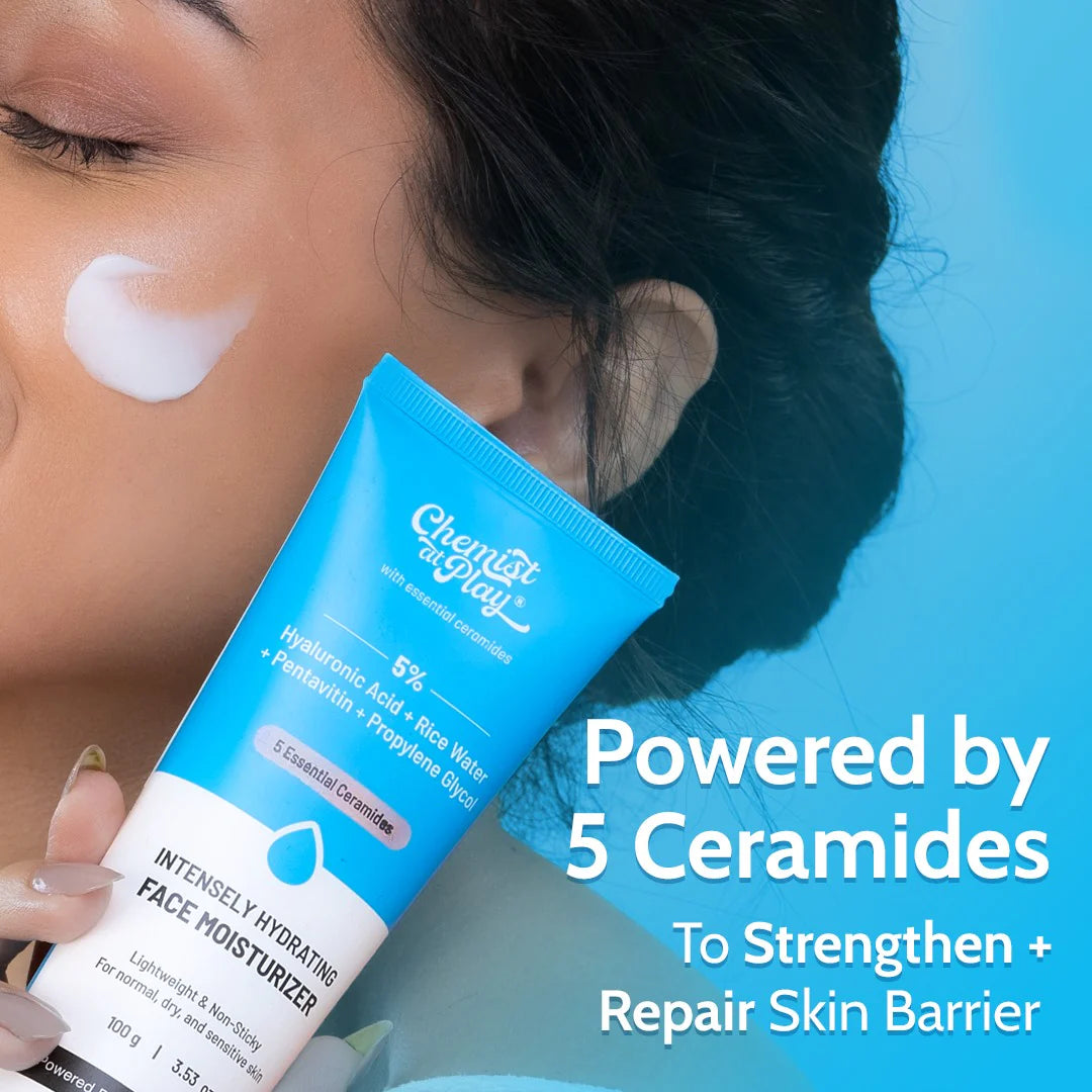 Chemist at Play - Intensely Hydrating Face Moisturizer with Hyaluronic Acid (100 g)