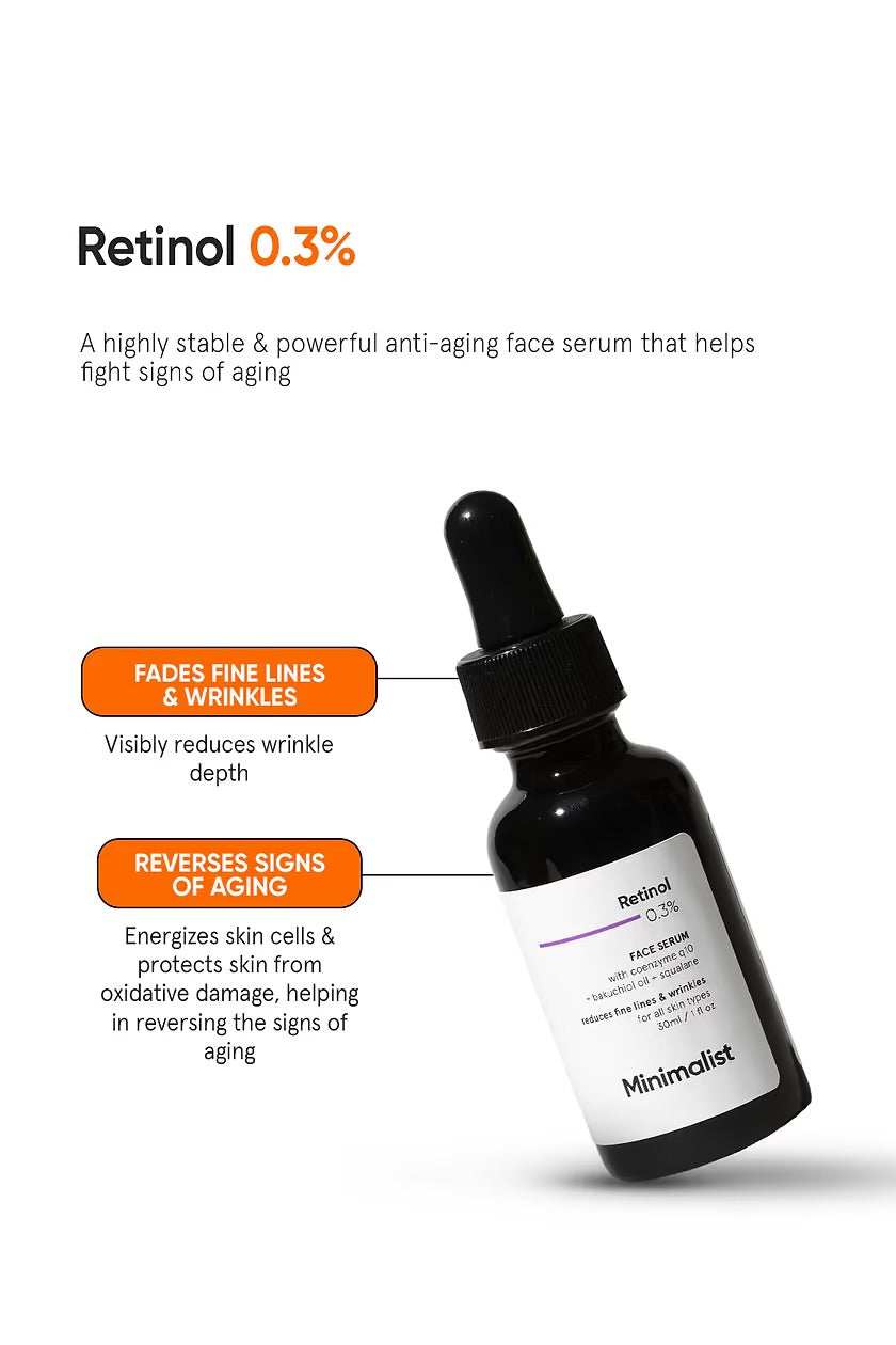 Retinol 0.3% Face Serum