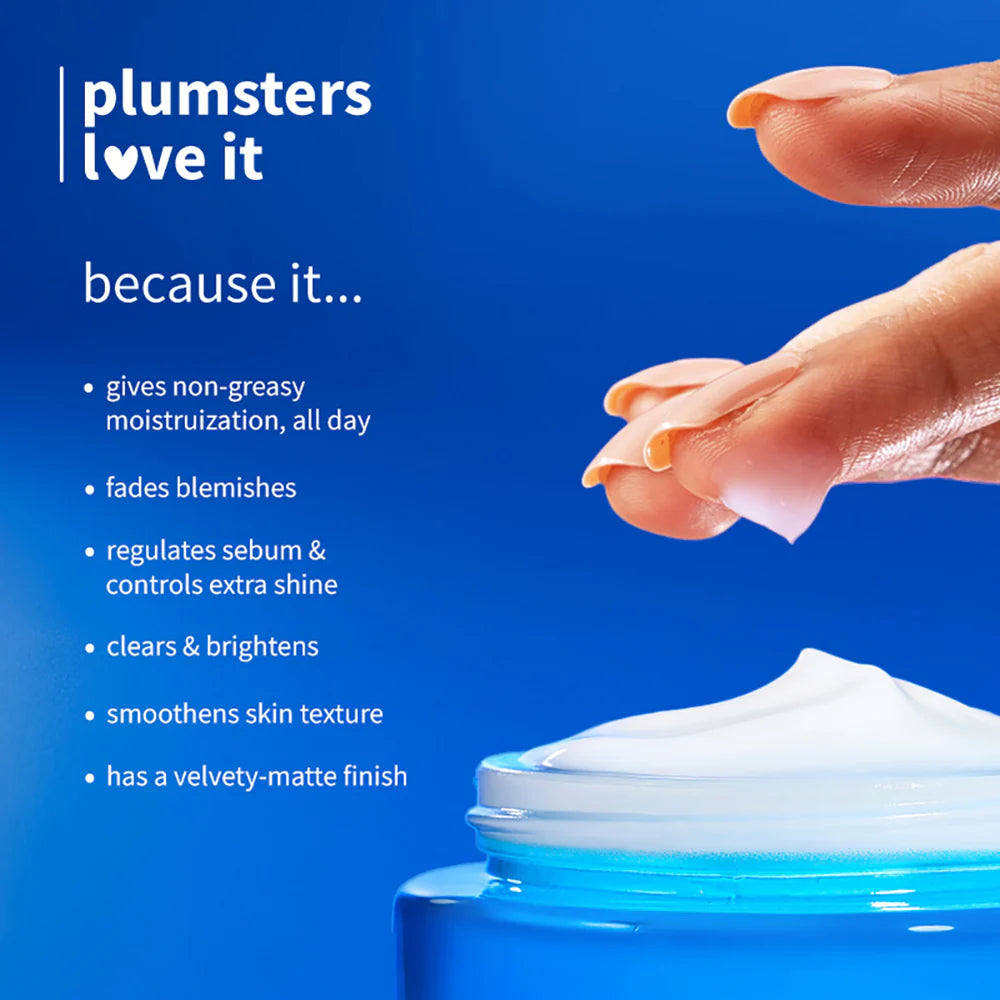Plum 2% Niacinamide & Rice Water Brightening Gel Moisturizer – Hydrated, Clear & Shine-Free Skin ✨