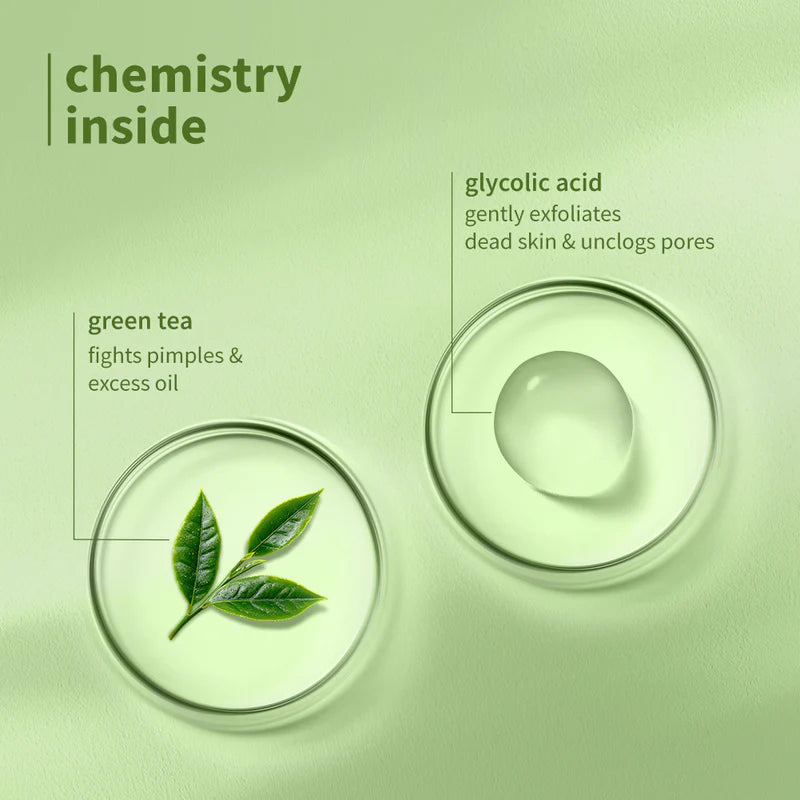 Plum - Green Tea Pore Cleansing Face Wash – Clear, Fresh &amp; Oil-Free Skin (100ml)