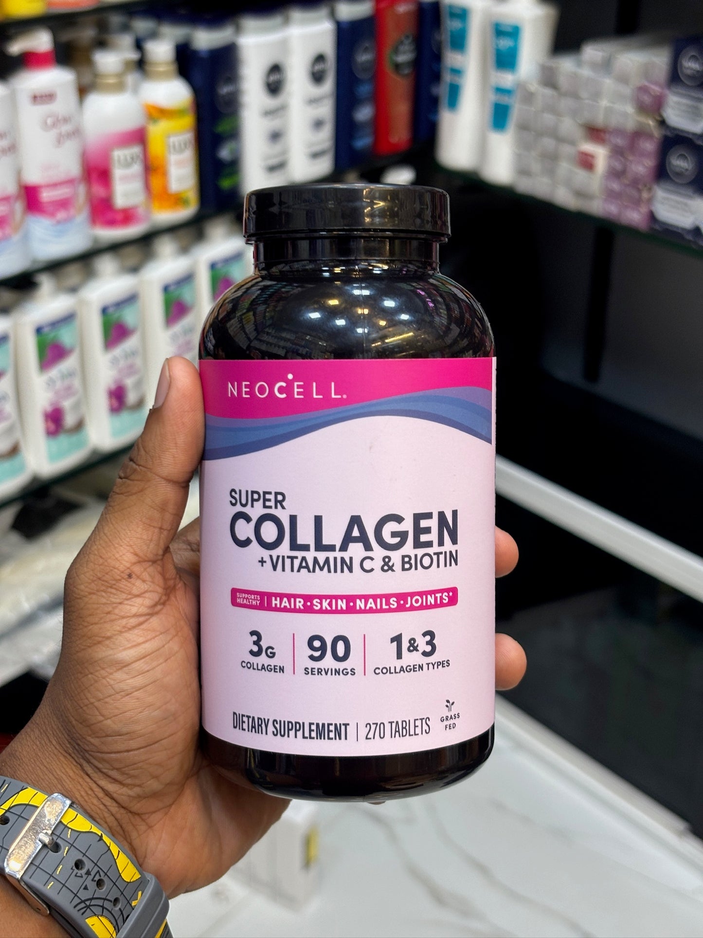 NEOCELL - Super Collagen + C & Biotin, 180 Caplets