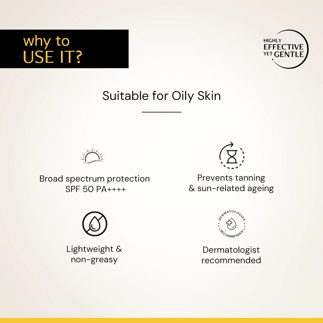 Deconstruct Gel Sunscreen for Oily Skin – SPF 50 PA++++