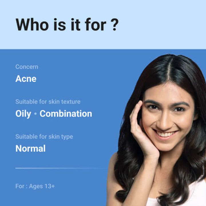 Derma CO - 1% Salicylic Acid Gel Face Wash (100ml) – Daily Acne Control &amp; Exfoliating Cleanser