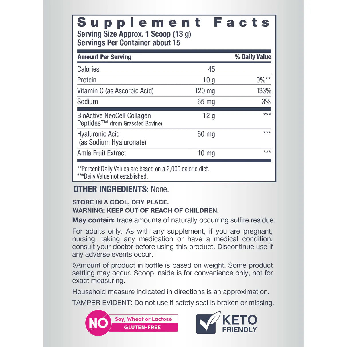 NEOCELL - Super Collagen Plus + Vitamin C & Hyaluronic Acid, 6.9 oz (195 g) Powder