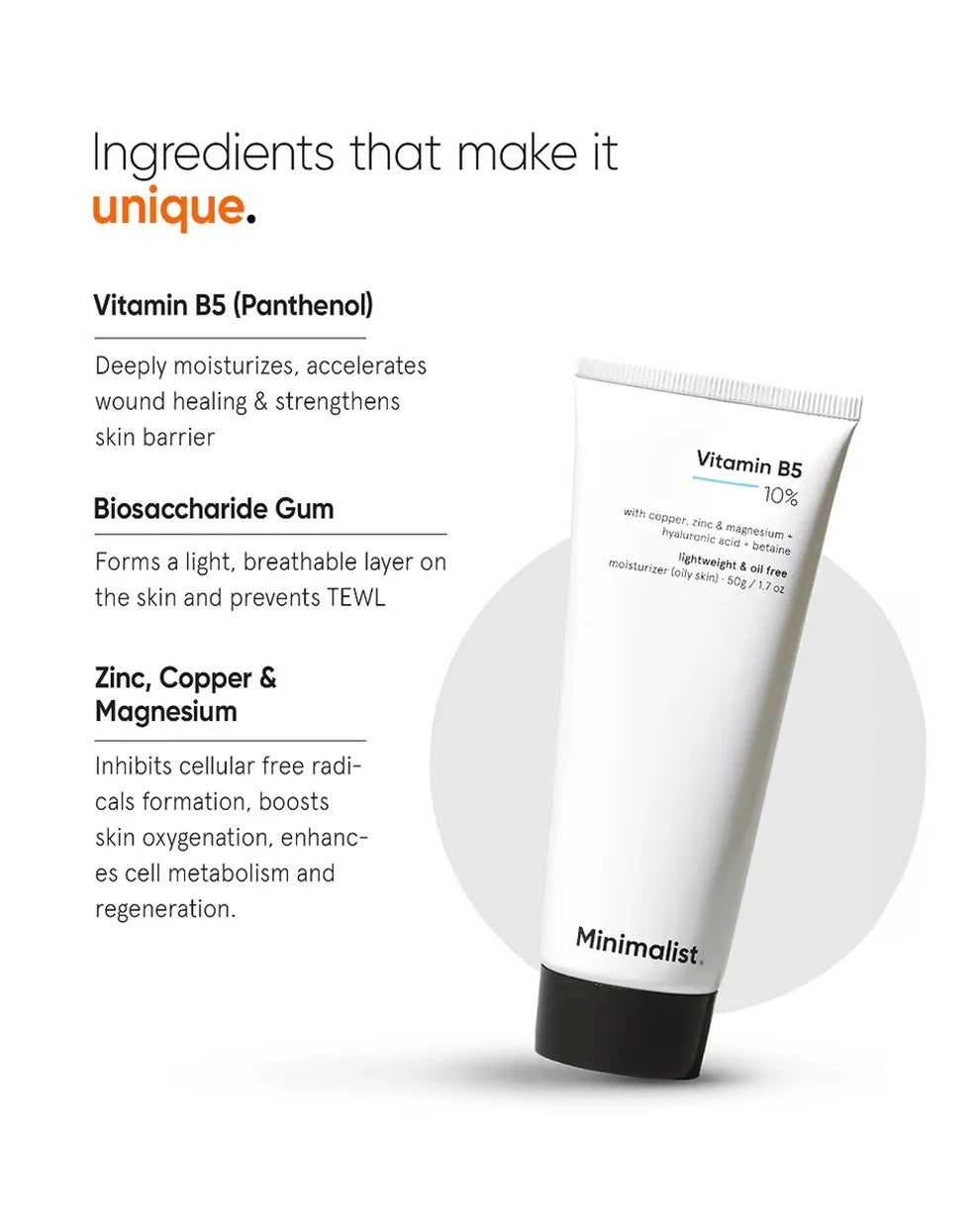 Vitamin B5 10% Moisturizer