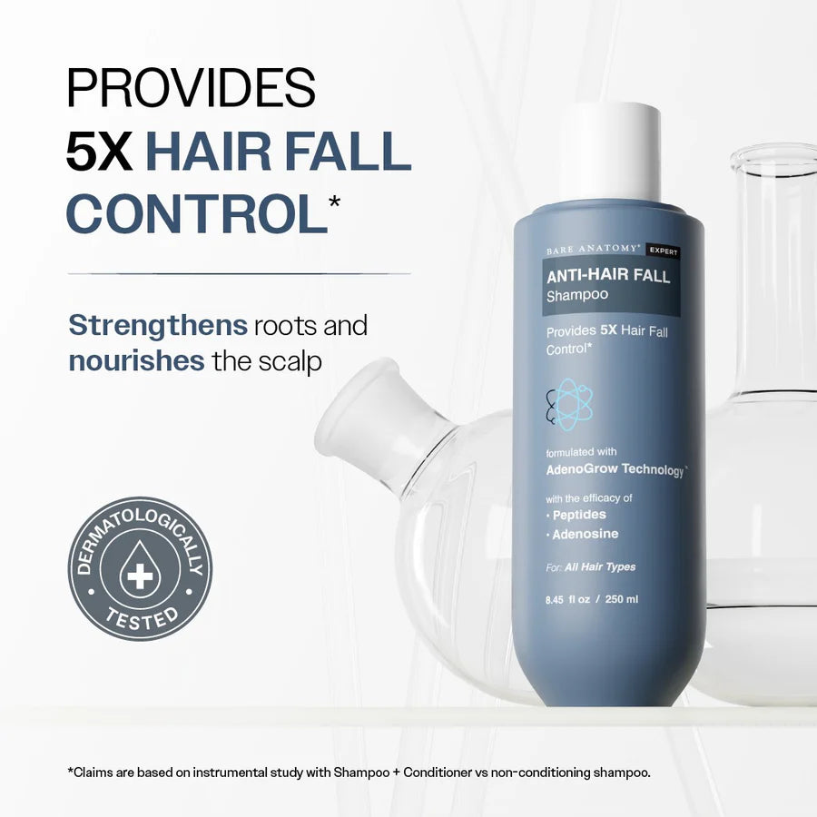 Bare Anatomy - Anti-Hair Fall Shampoo with Peptides (250ml)