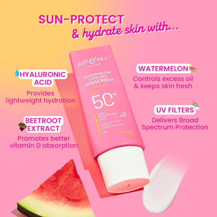 DOT & KEY - Watermelon Sunscreen, SPF 50+ PA++++