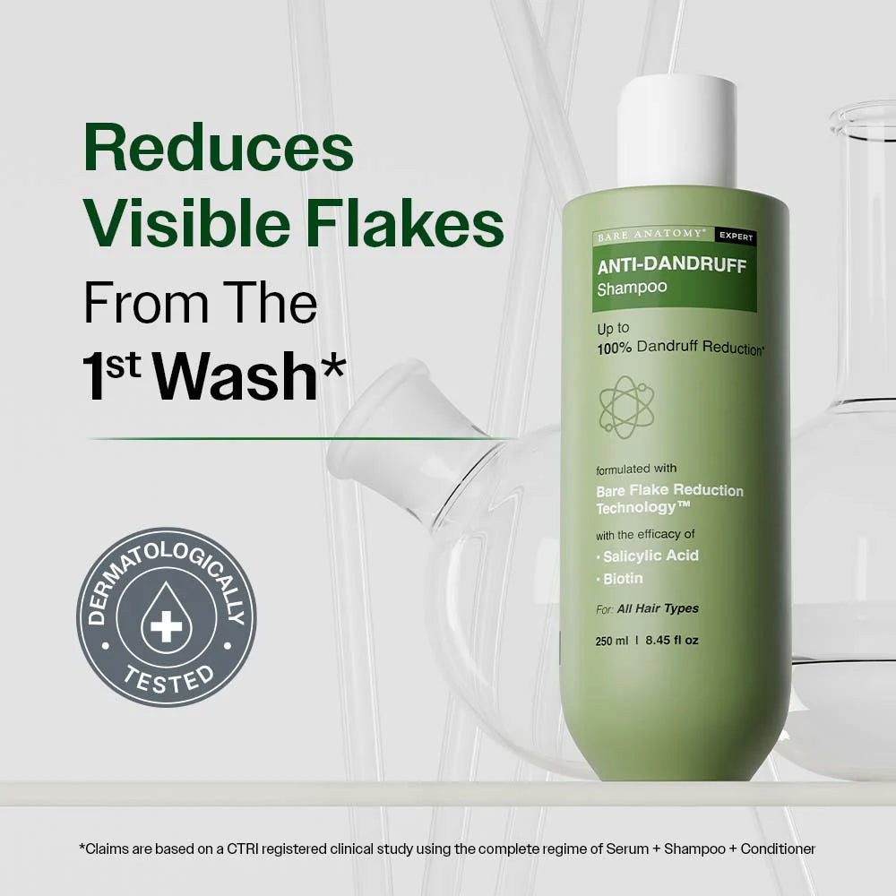 Bare Anatomy - Anti-Dandruff Shampoo with Salicylic Acid & Biotin | 250 ml