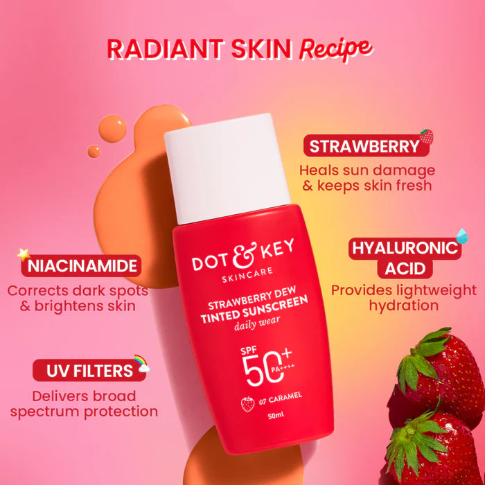 Dot & Key - Strawberry Dew Tinted Sunscreen SPF 50+ PA++++