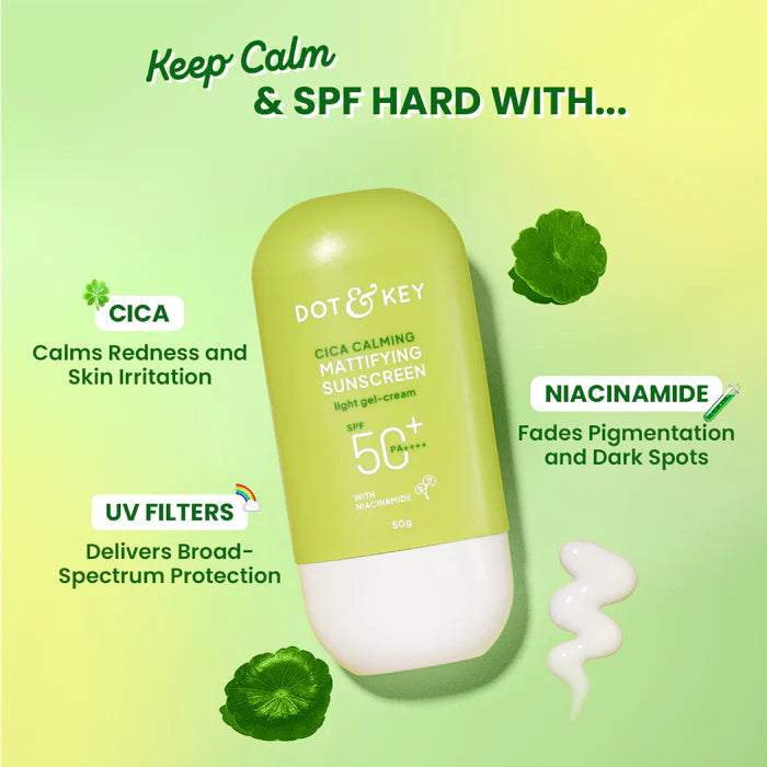 Dot & Key Cica + Niacinamide Sunscreen SPF 50+ PA++++