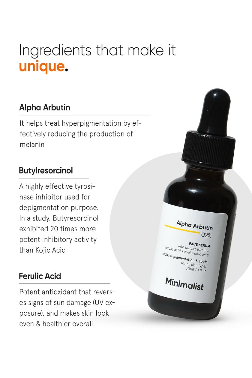 Alpha Arbutin 2% Face Serum