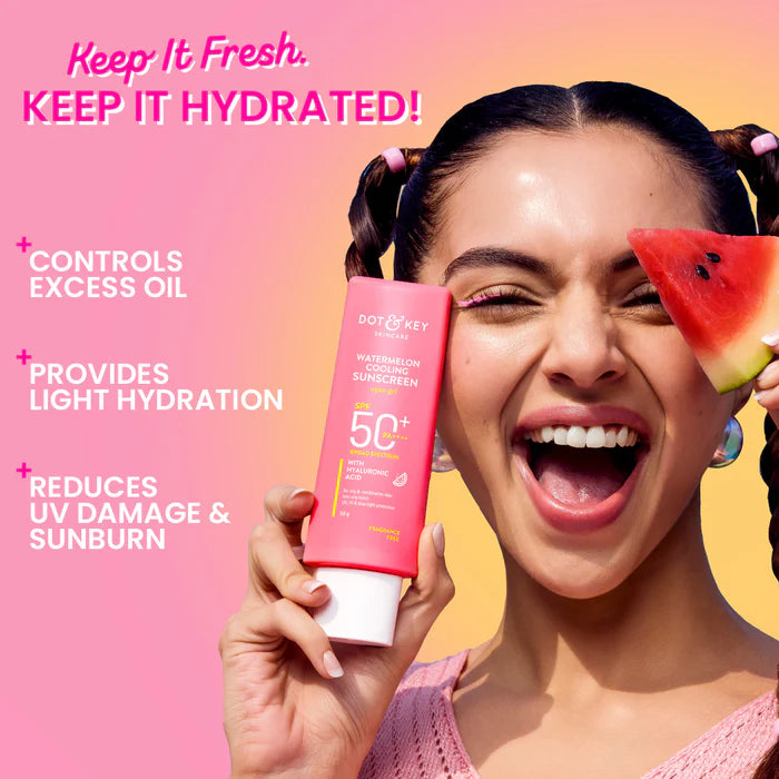 DOT & KEY - Watermelon Sunscreen, SPF 50+ PA++++