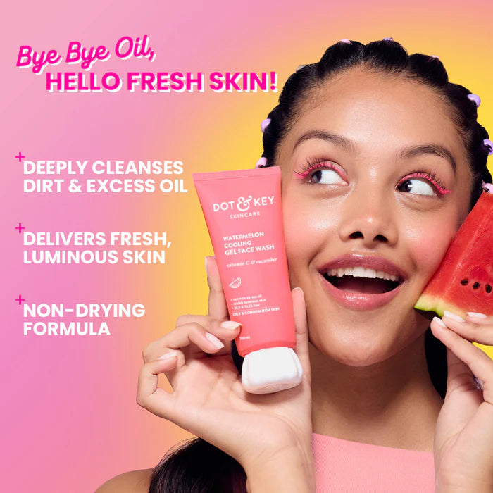 Dot & Key Watermelon Gel Face Wash | 100 ml