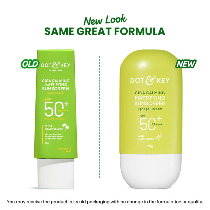 Dot & Key Cica + Niacinamide Sunscreen SPF 50+ PA++++