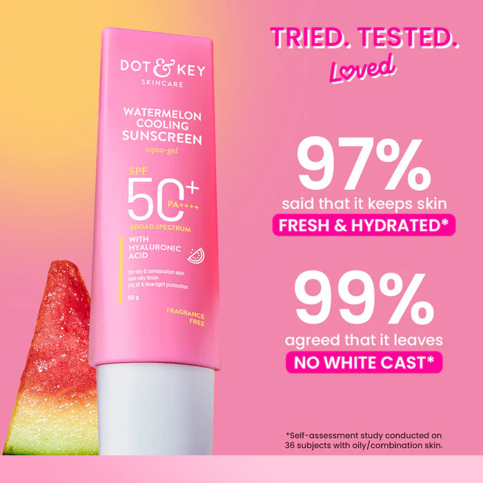 DOT & KEY - Watermelon Sunscreen, SPF 50+ PA++++