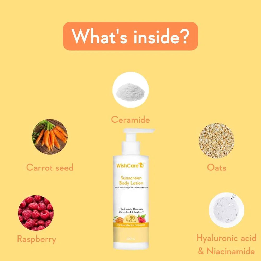 SPF 50 Sunscreen Body Lotion PA+++