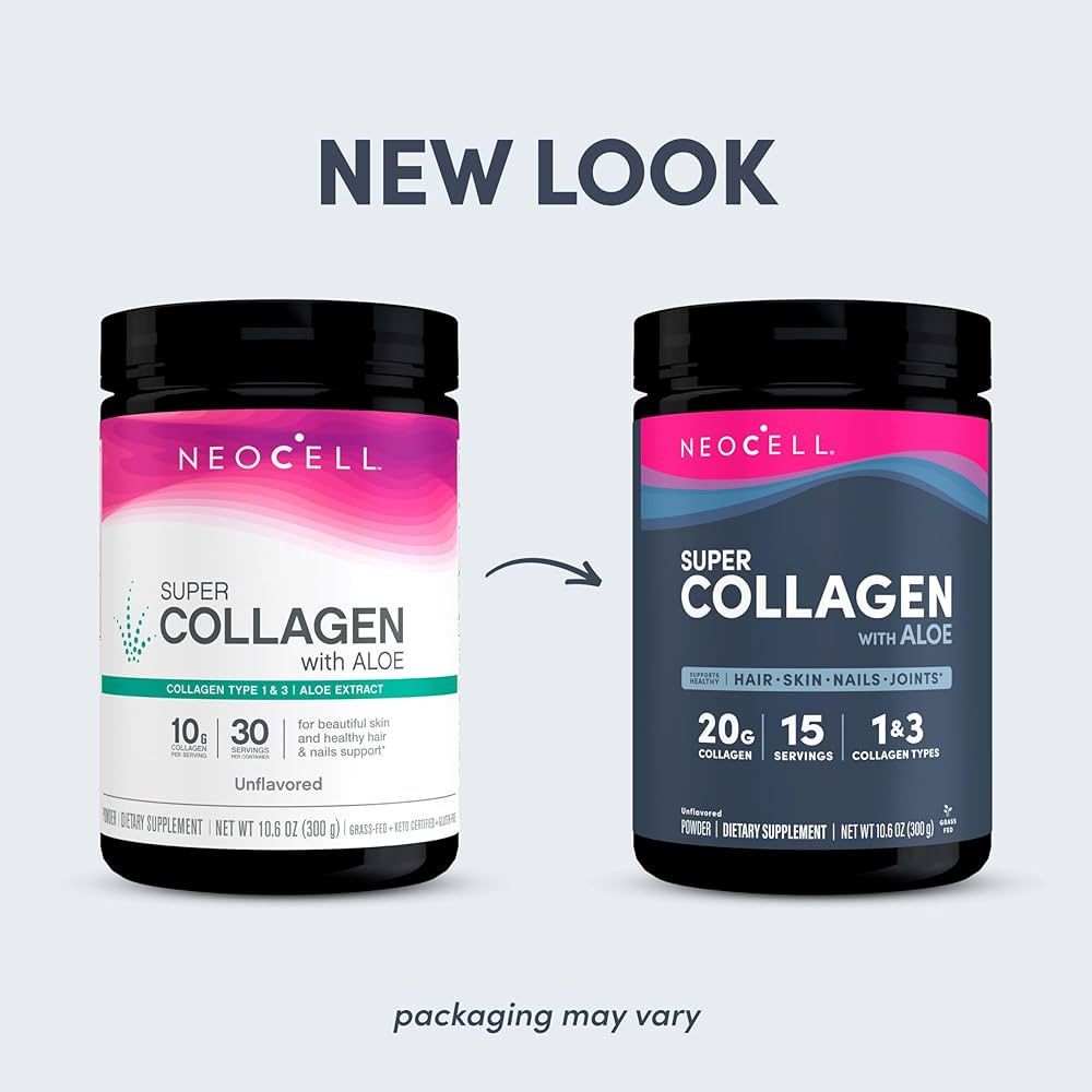 NEOCELL - Super Collagen with Aloe 10.6 oz Powder 300g