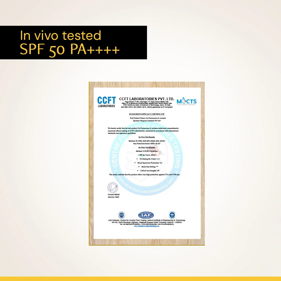 Deconstruct Gel Sunscreen for Oily Skin – SPF 50 PA++++
