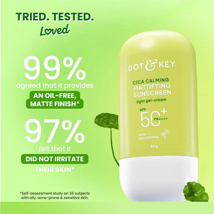 Dot & Key Cica + Niacinamide Sunscreen SPF 50+ PA++++