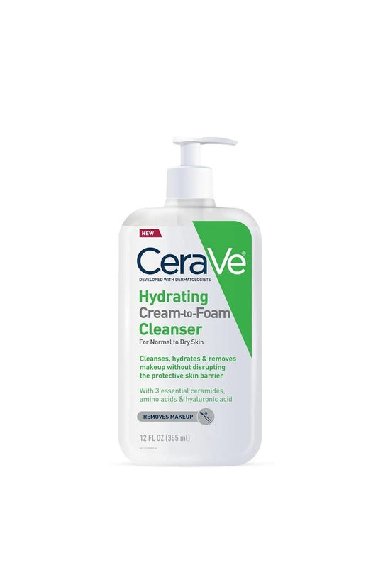 CeraVe - Hydrating Cream-to-Foam Cleanser - 355ml
