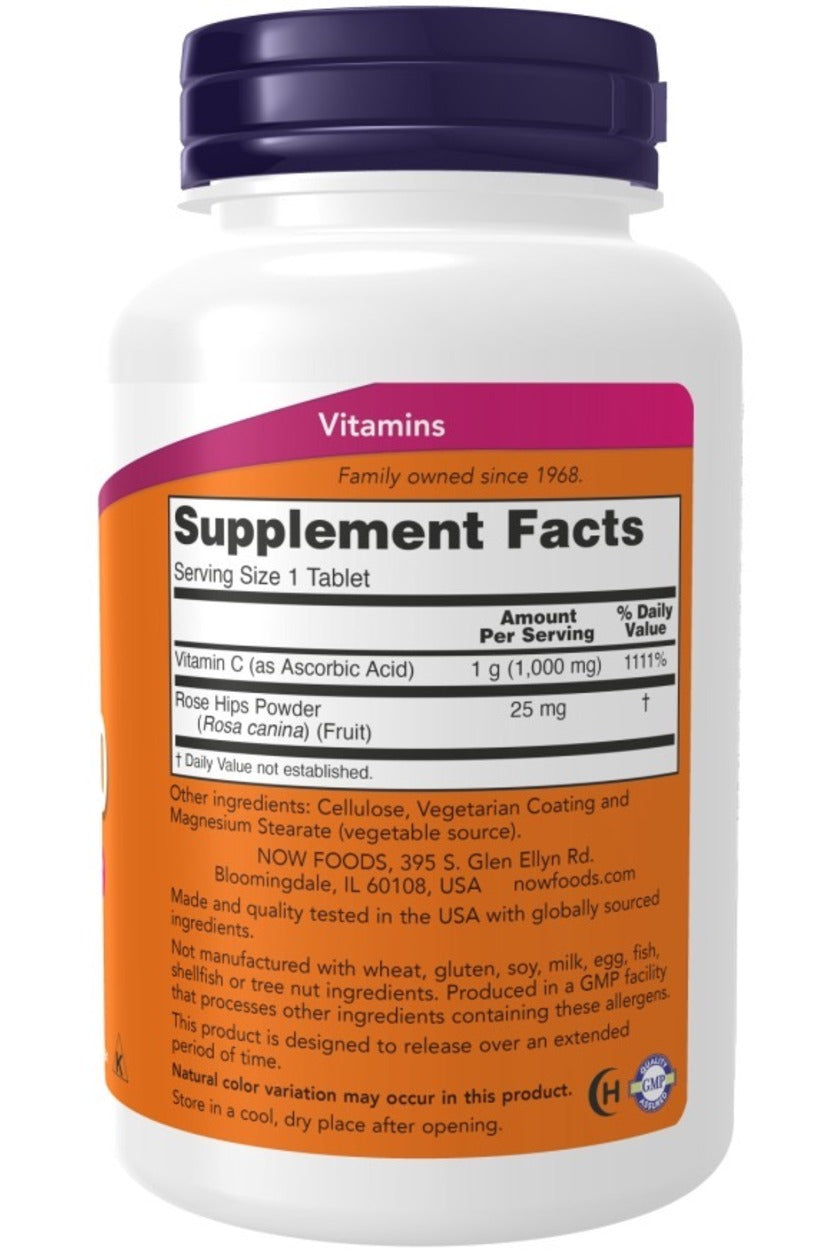 NOW - Vitamin C-1000 Sustained Release (100 Tablets)