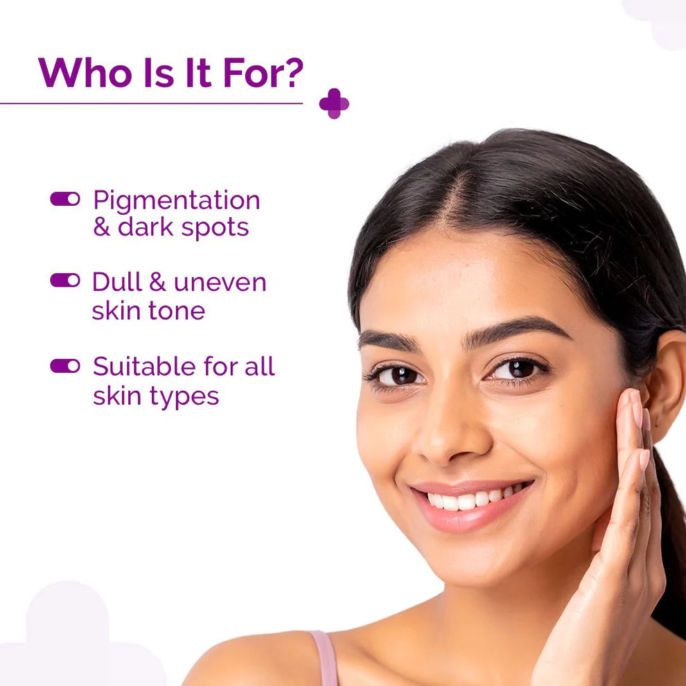 2% Kojic Acid Face Serum with 1% Alpha Arbutin & Niacinamide - 30 ml