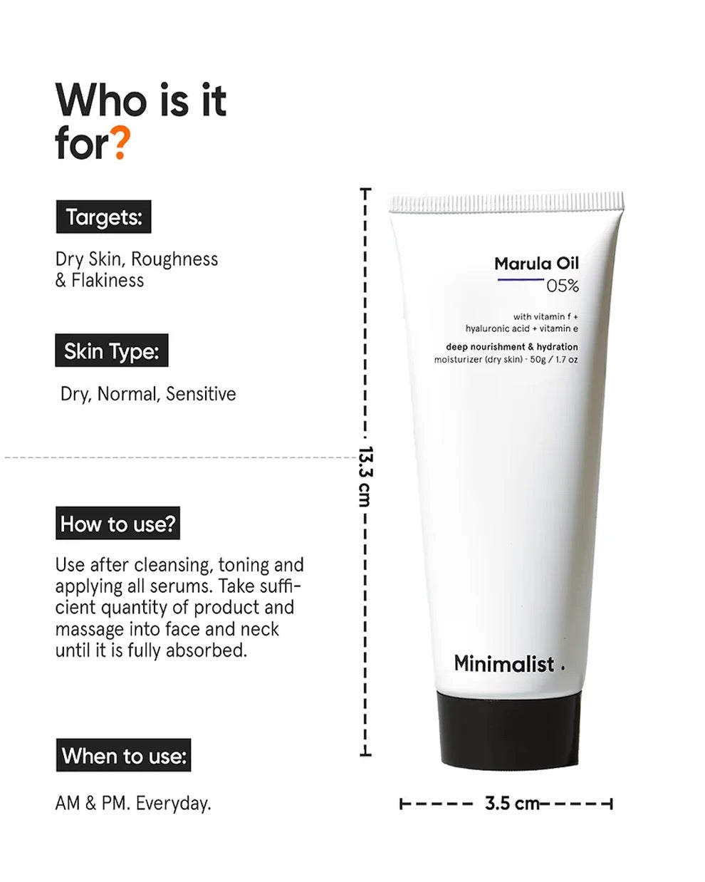 Marula Oil 5% Face Moisturizer