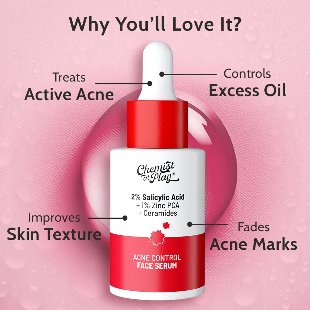 Chemist at Play 2% Salicylic Acid Serum with Lactic Acid & Zinc PCA