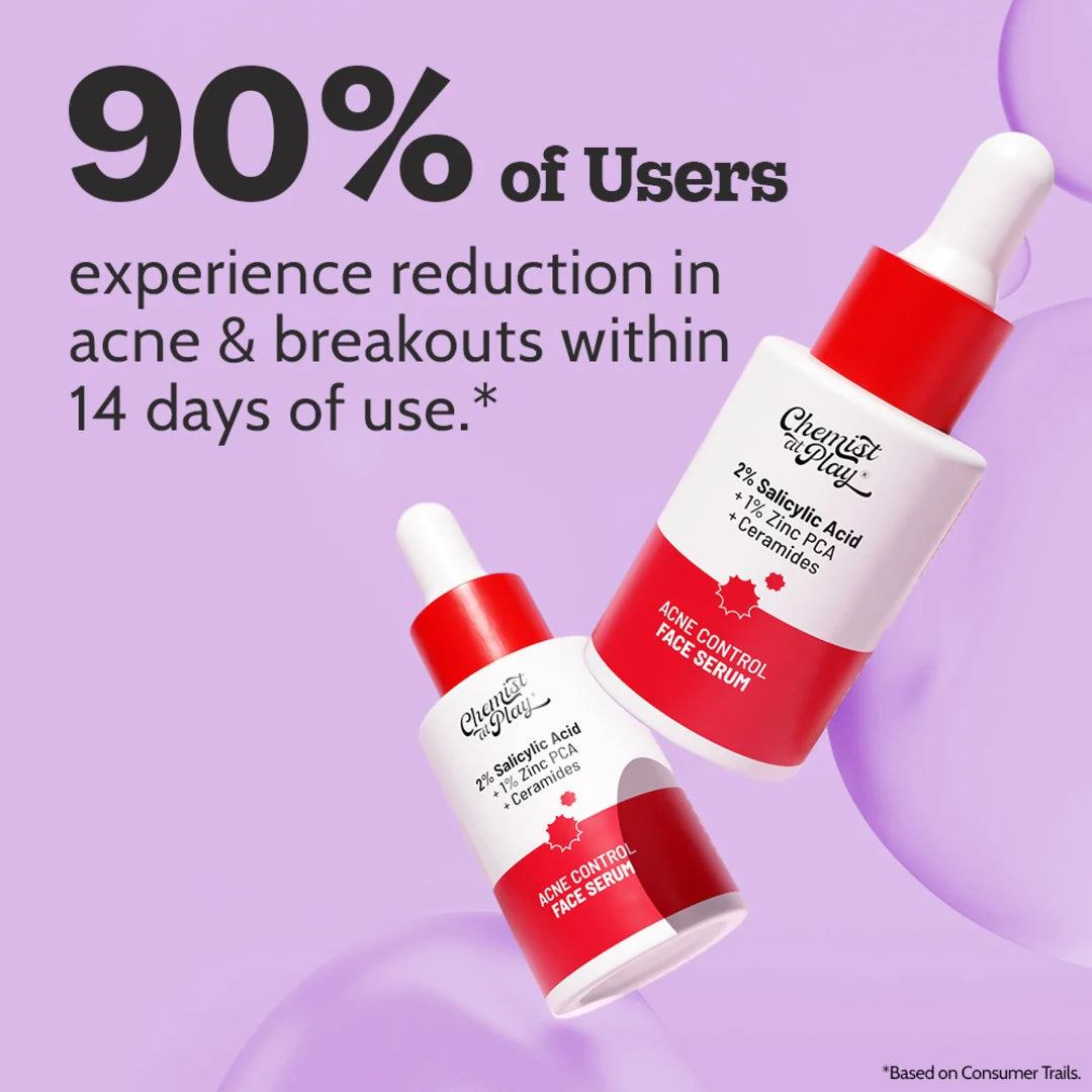 Chemist at Play 2% Salicylic Acid Serum with Lactic Acid & Zinc PCA