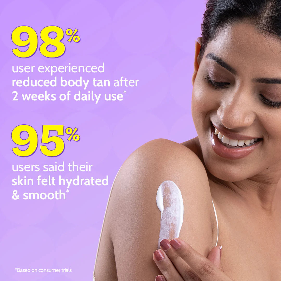 Chemist at Play - Bright Boost SPF Body Lotion with Niacinamide & SPF 50+ | 236 ml