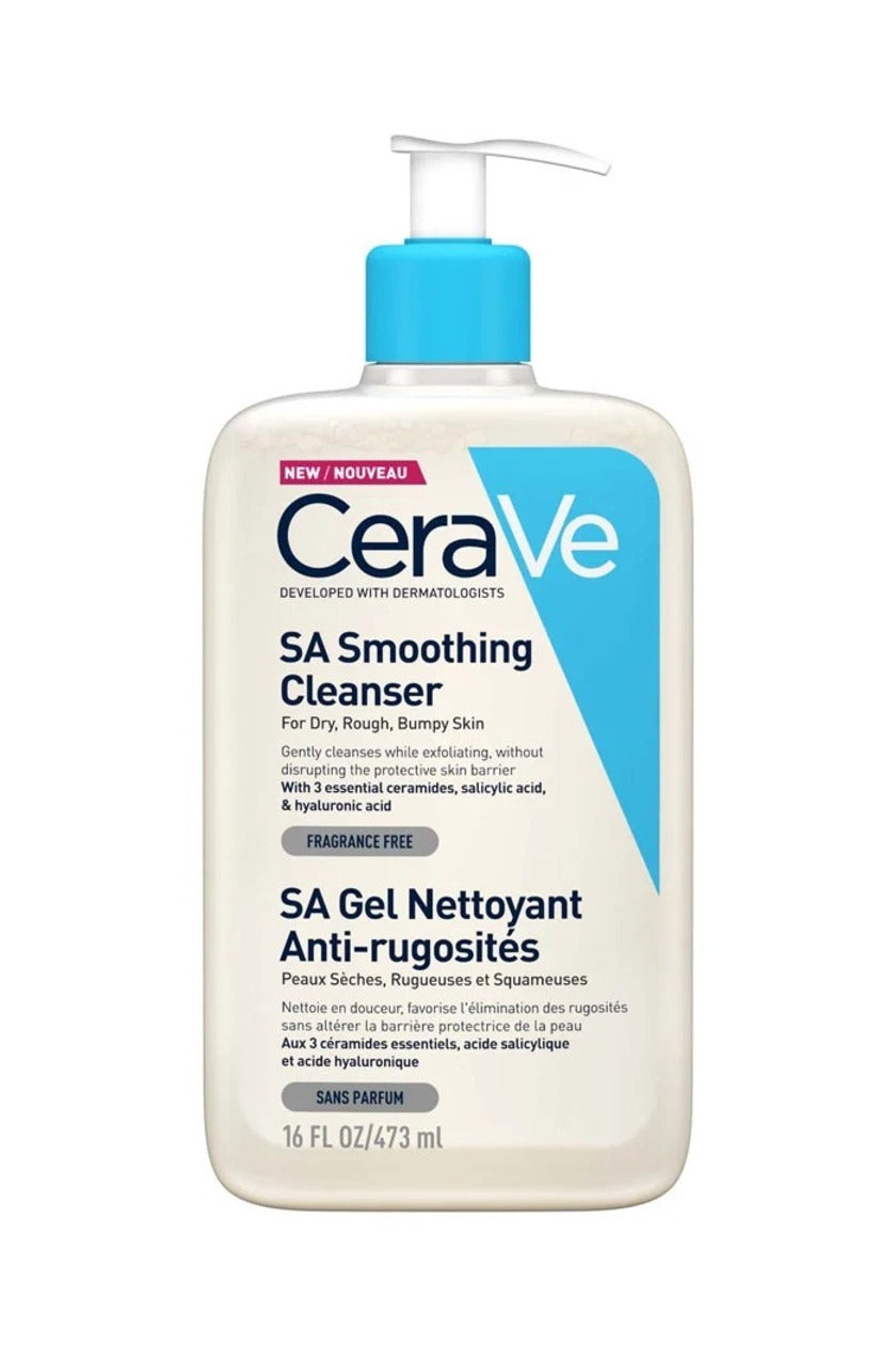 CeraVe - SA Smoothing Cleanser (Gentle Exfoliation for Normal Skin) - 236ml