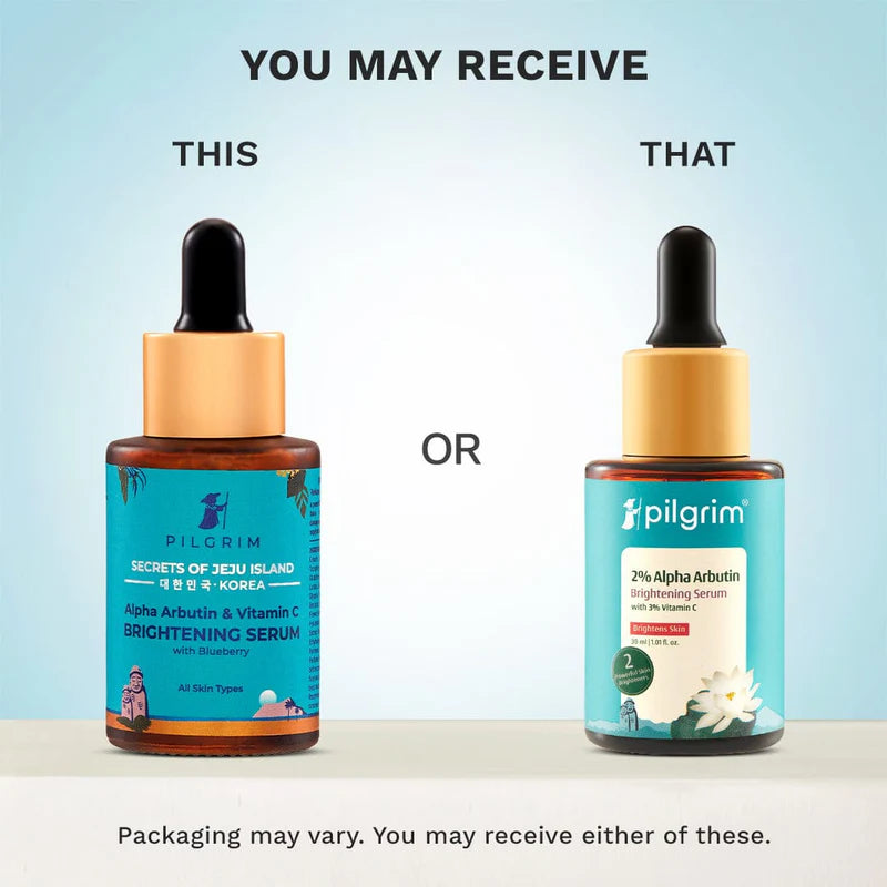 Pilgrim 2% Alpha Arbutin Brightening Serum with 3% Vitamin C