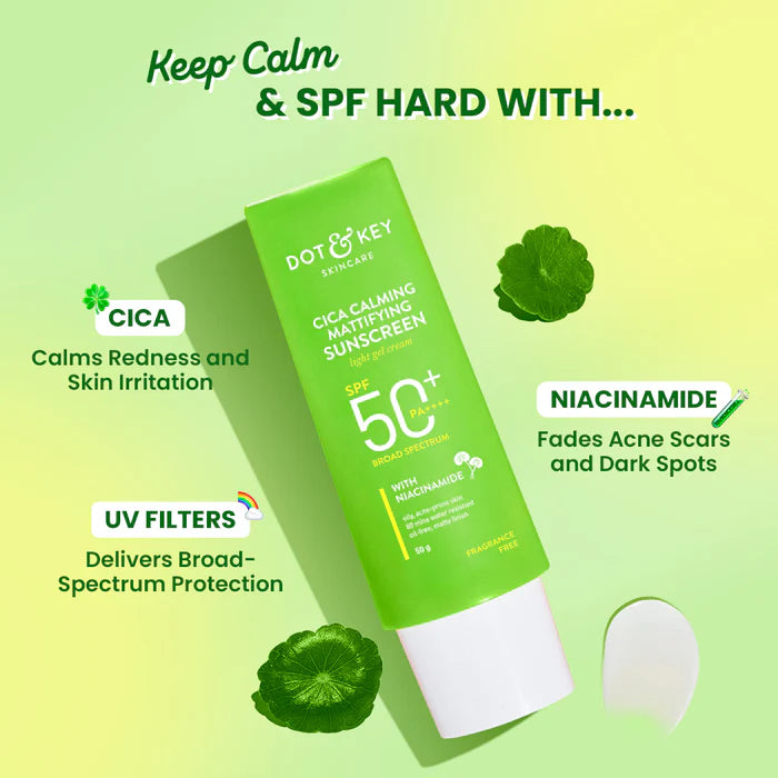 Dot & Key Cica + Niacinamide Sunscreen SPF 50+ PA++++