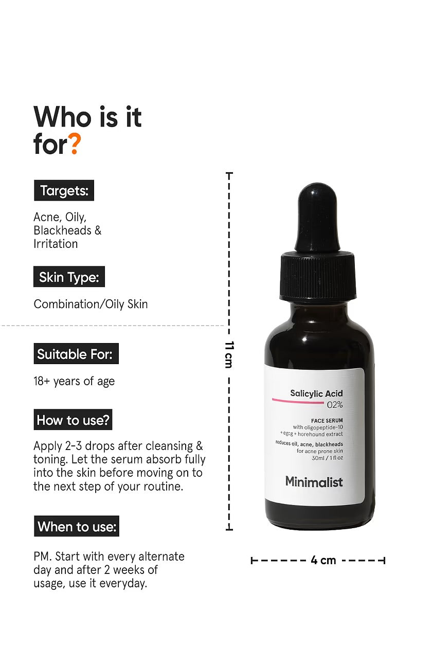 Salicylic Acid 2% Face Serum