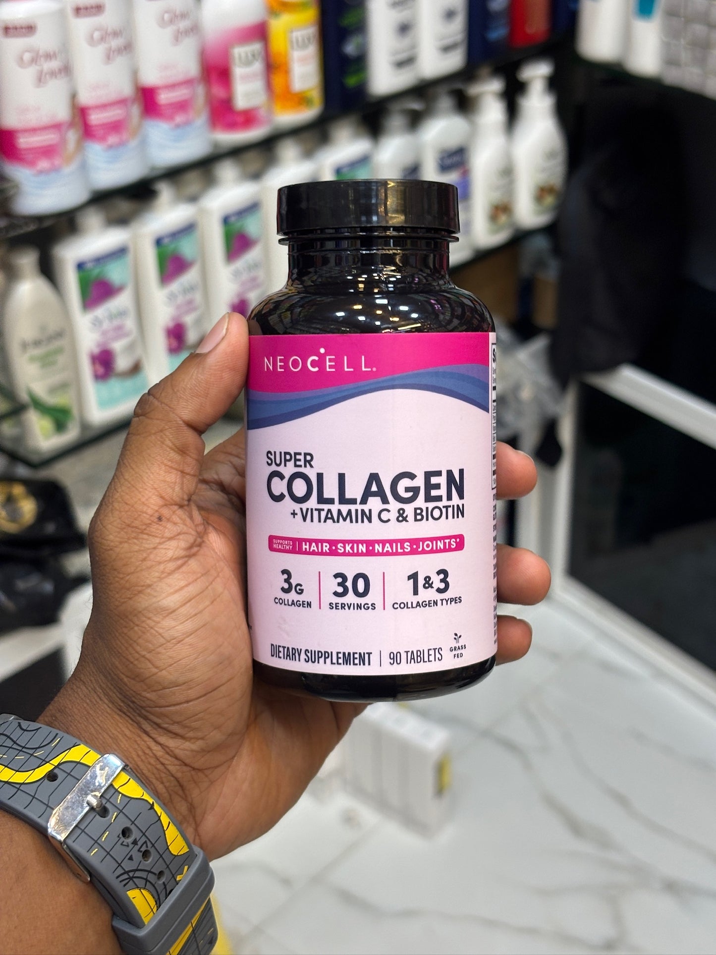 NEOCELL - Super Collagen + C & Biotin, 180 Caplets