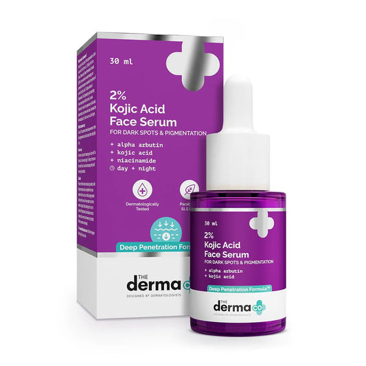 2% Kojic Acid Face Serum with 1% Alpha Arbutin & Niacinamide - 30 ml