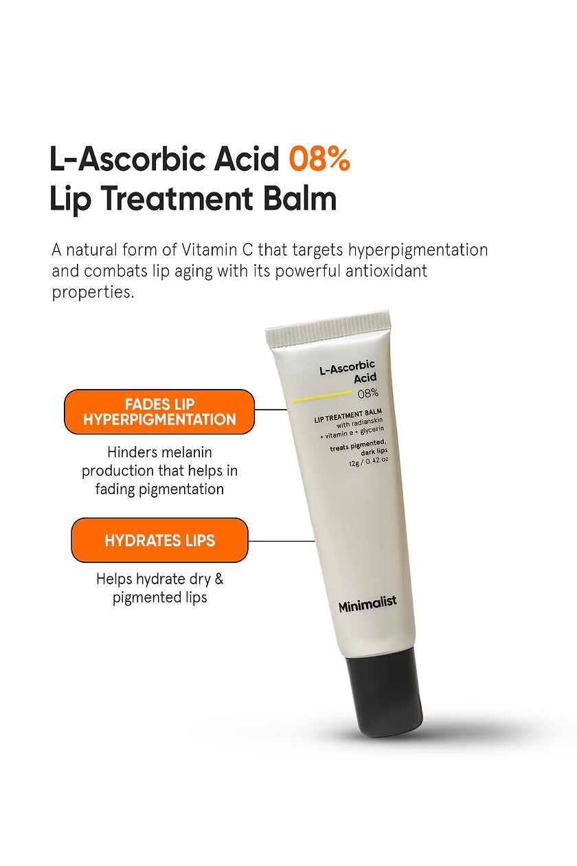 Minimalist - L-Ascorbic Acid 8% Lip Treatment Balm
