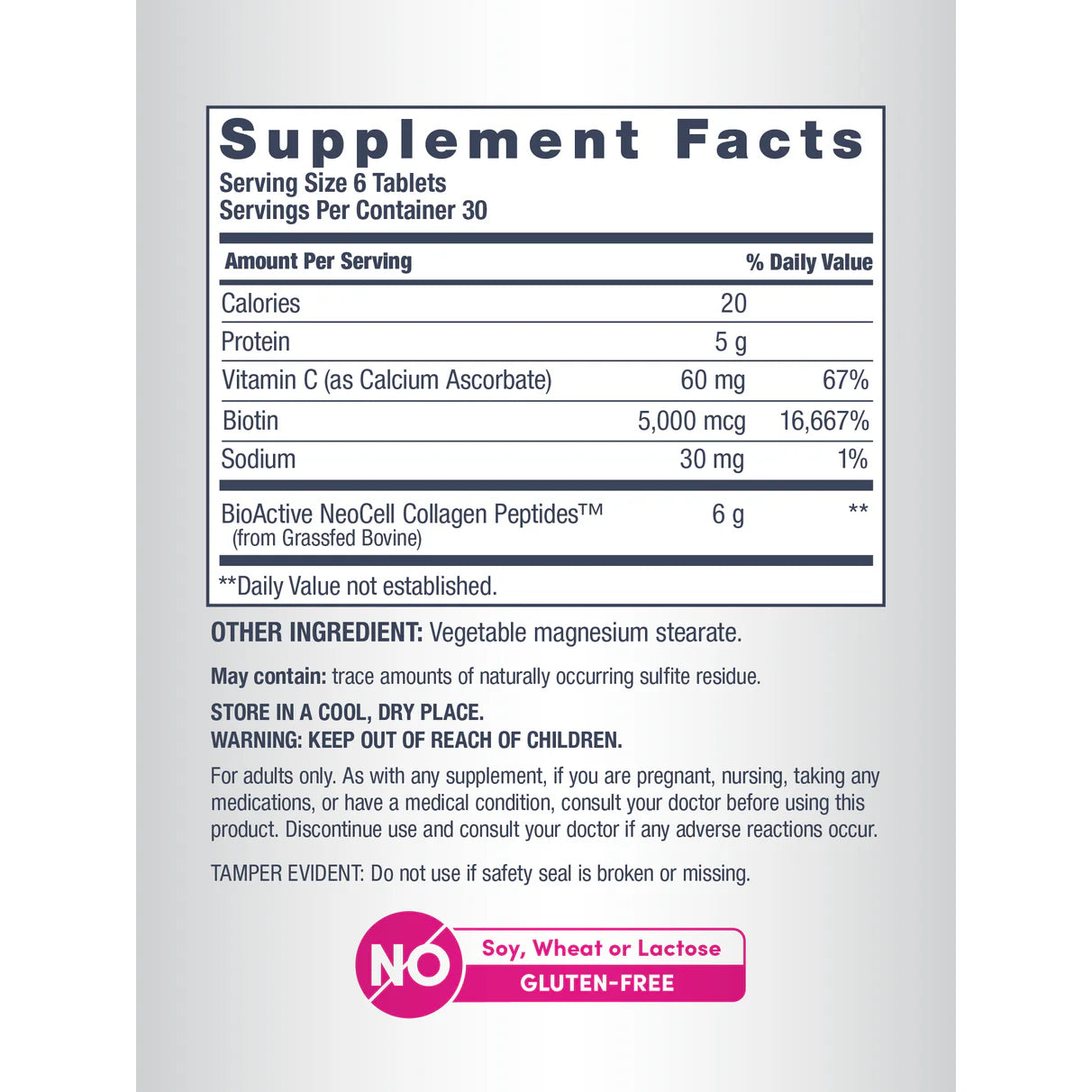 NEOCELL - Super Collagen + C & Biotin, 180 Caplets