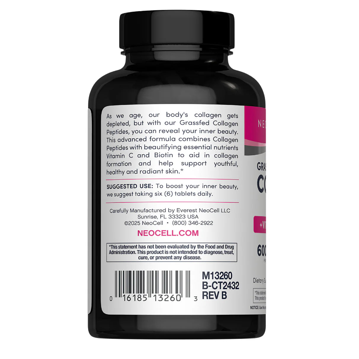 NEOCELL - Super Collagen + C & Biotin, 180 Caplets
