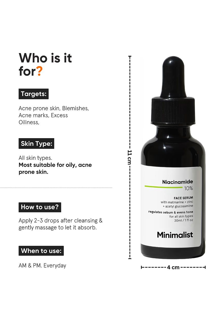 NIACINAMIDE 10% FACE SERUM
