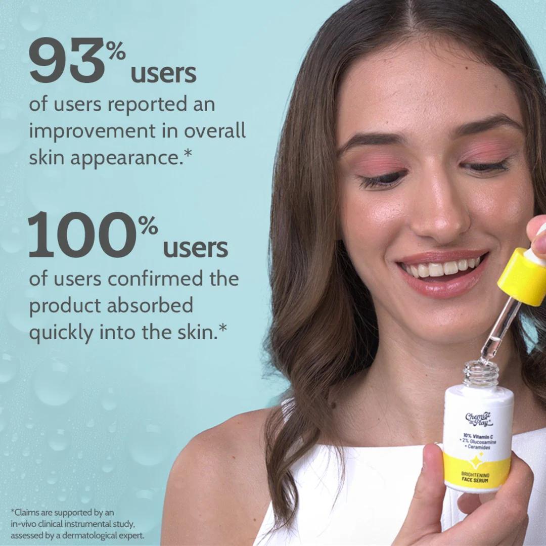 10% Vitamin C Face Serum for Glowing & Bright Skin