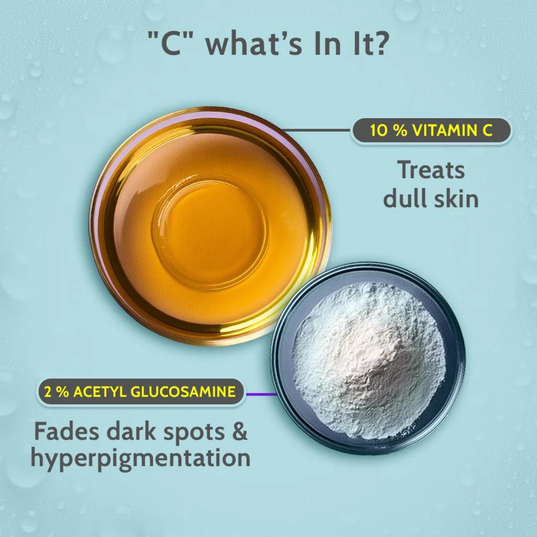 10% Vitamin C Face Serum for Glowing & Bright Skin