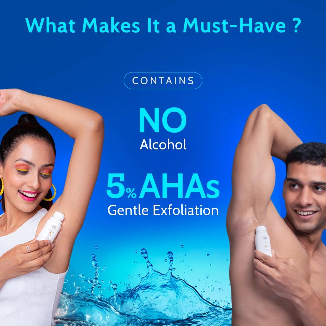 Underarm Roll On for OdoUr Control & Pigmentation - 40ml