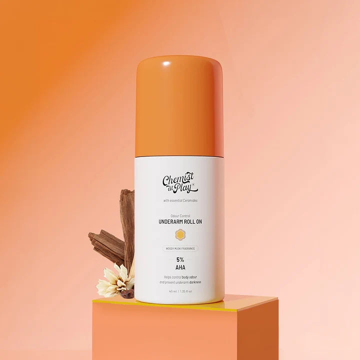 Underarm Roll On for OdoUr Control & Pigmentation - 40ml