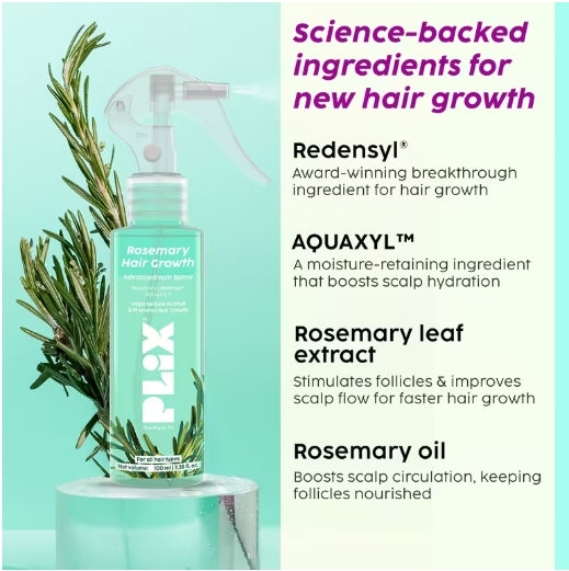 PLIX - Rosemary Hair Growth Advanced Hair Spray