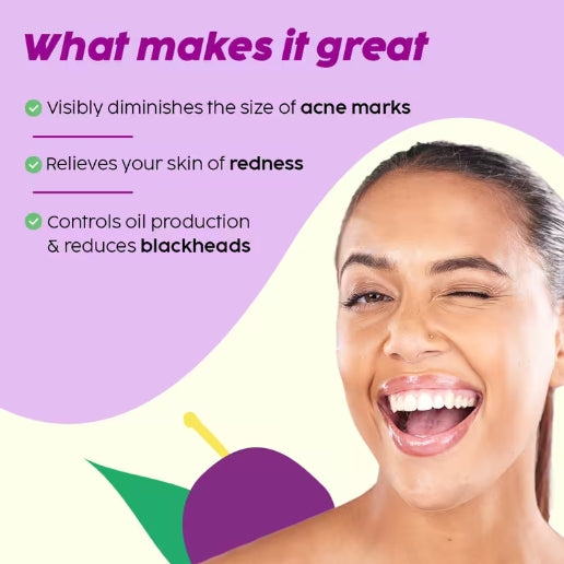 PLIX - Jamun 10% Niacinamide Face Serum for Blemishes & Acne Marks Removal - 30ml