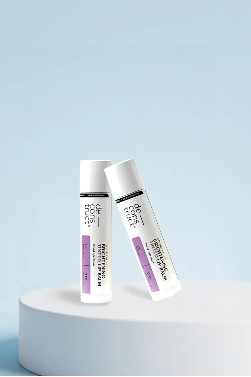 Deconstruct - Brightening Tinted Lip Balm SPF 50 PA+++ | Brightens, Protects &amp; Hydrates