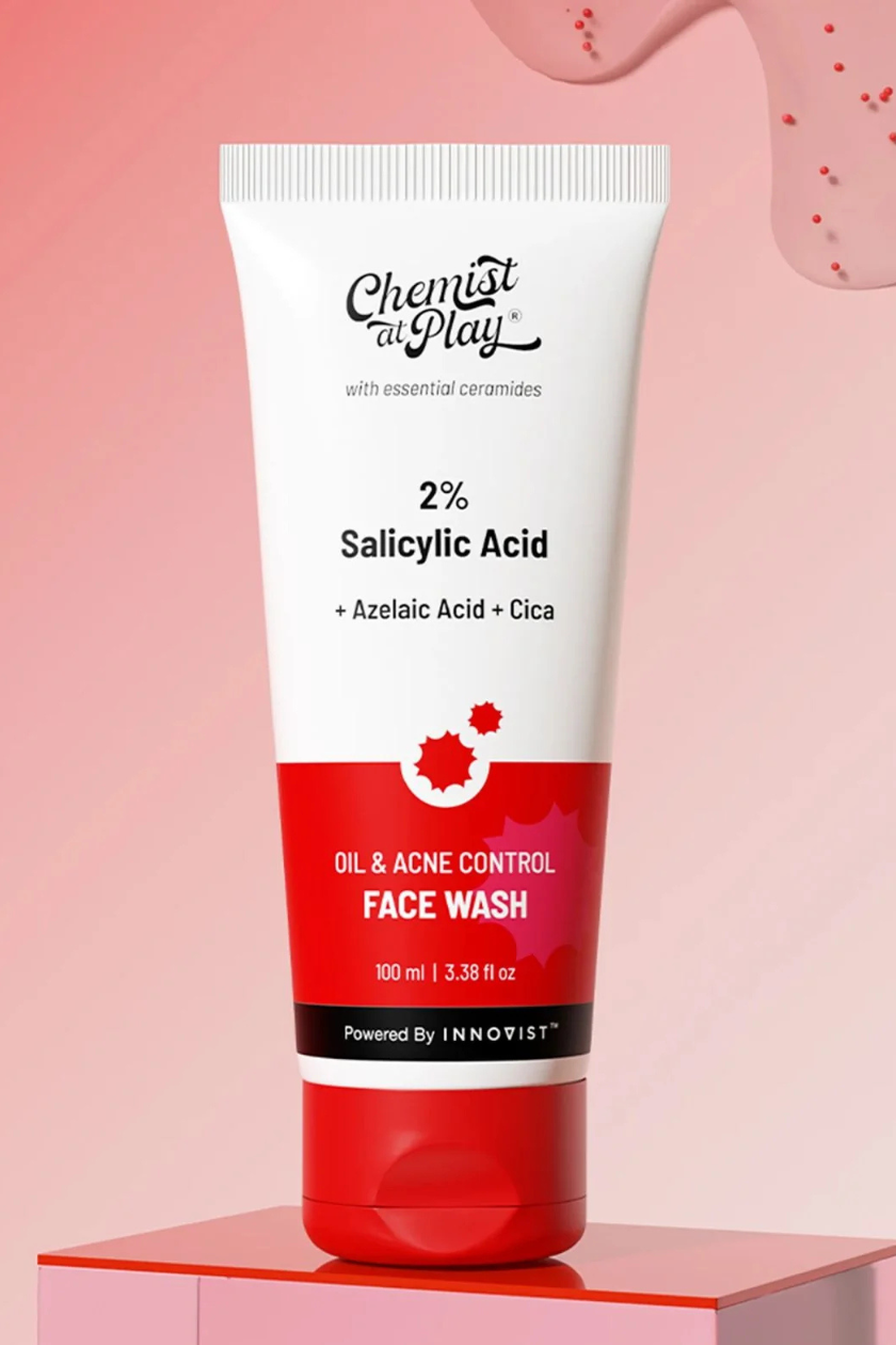 Chemist at Play - Salicylic Acid Face Wash for Acne & Oil Control- 100ml