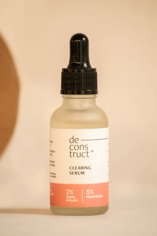 Deconstruct - Clearing Face Serum – 5% Niacinamide + 2% Alpha Arbutin (30ml)